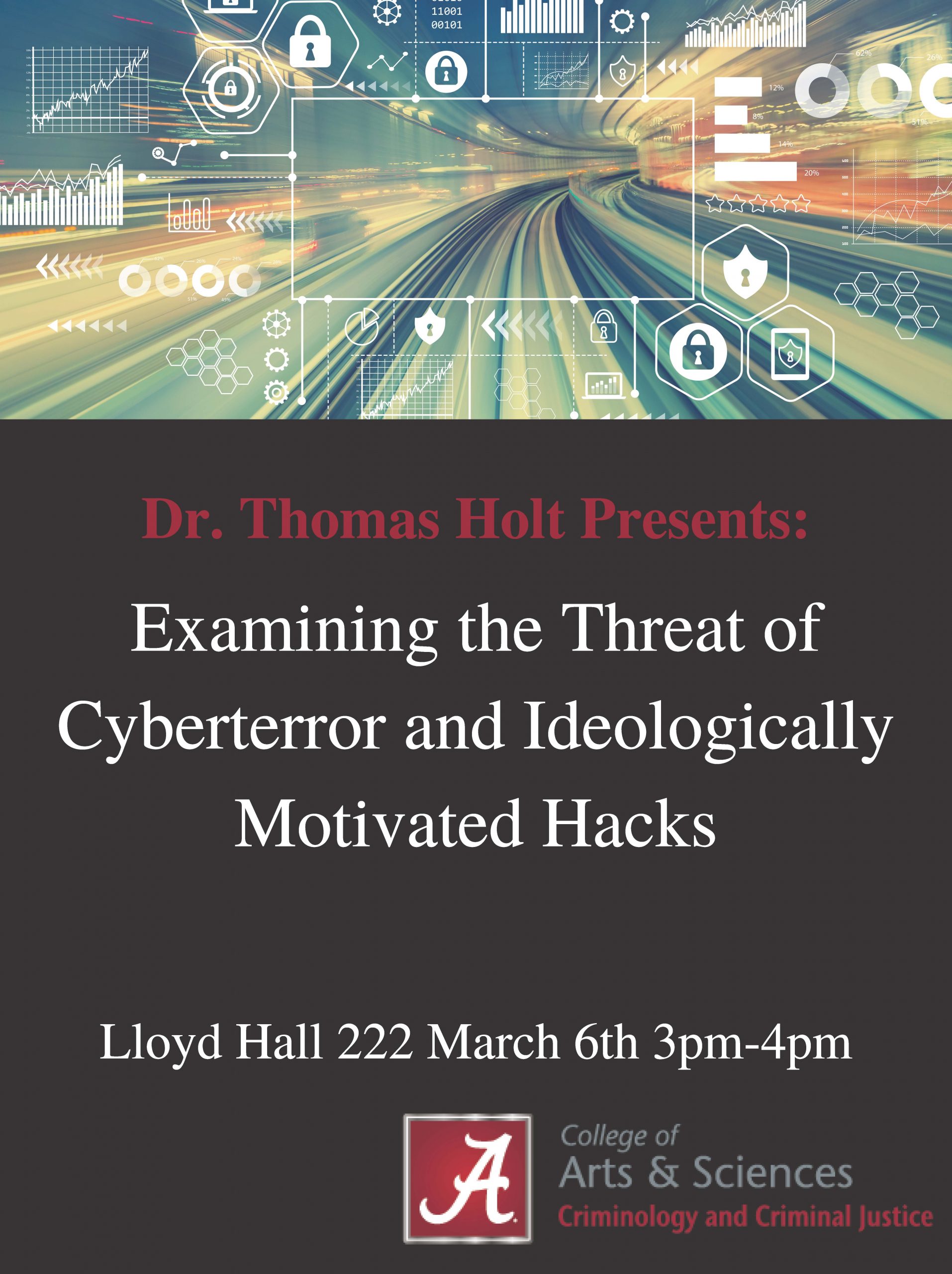 flyer for Dr. Thomas Holt lecture